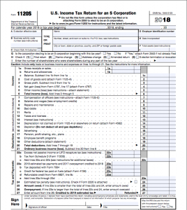 Form 1120S